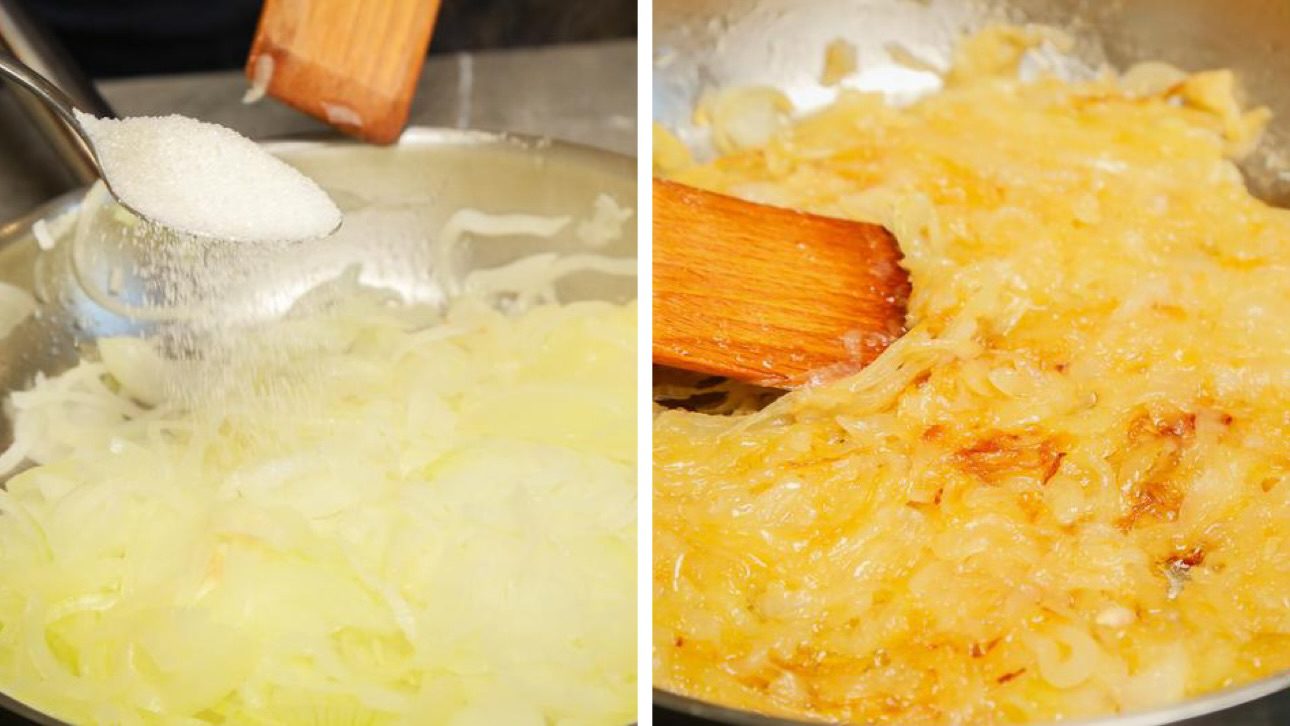 Кулінари розповіли, як приготувати карамелізовану цибулю нашвидкуруч Кулінари розповіли, як приготувати карамелізовану цибулю нашвидкуруч