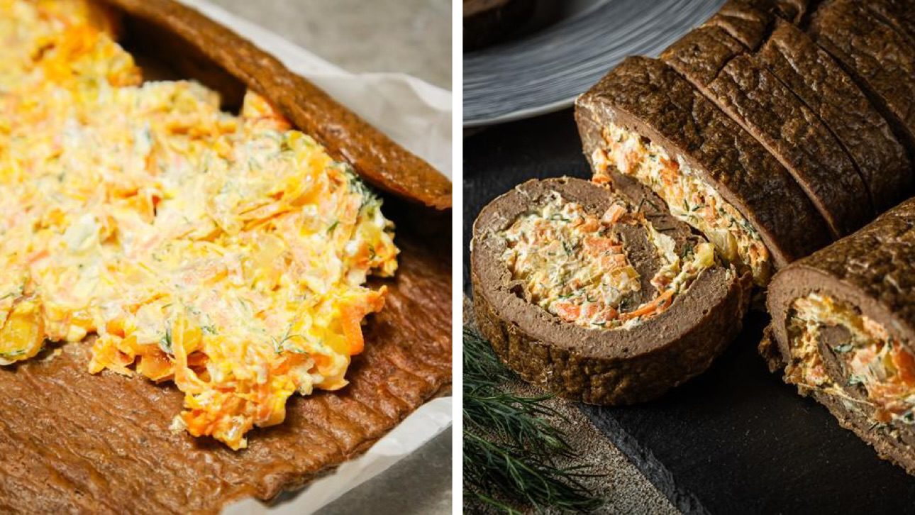 Кулінари поділились рецептом ніжного печінкового рулету на новорічні свята