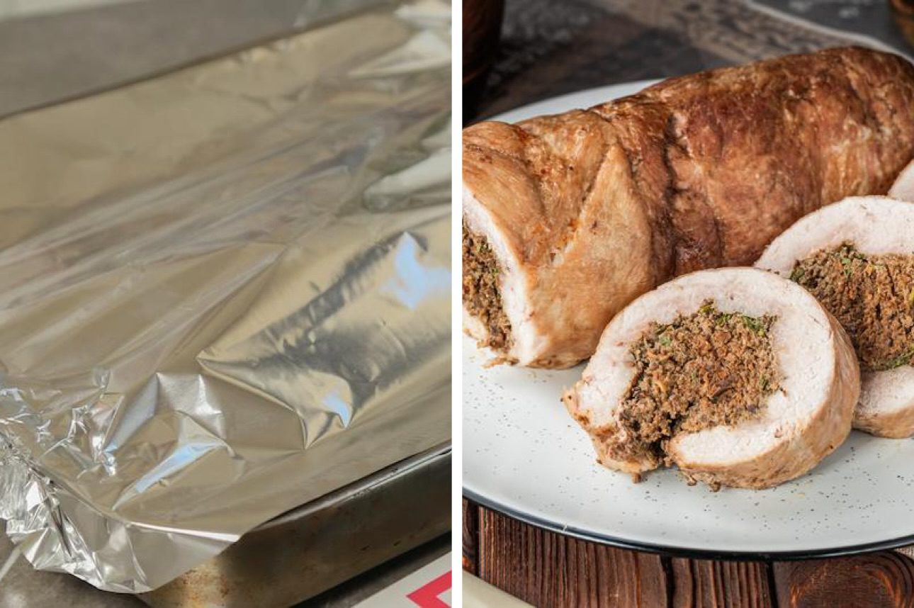 Кулінари поділились рецептом ніжного мʼясного рулету зі свинини та печінки