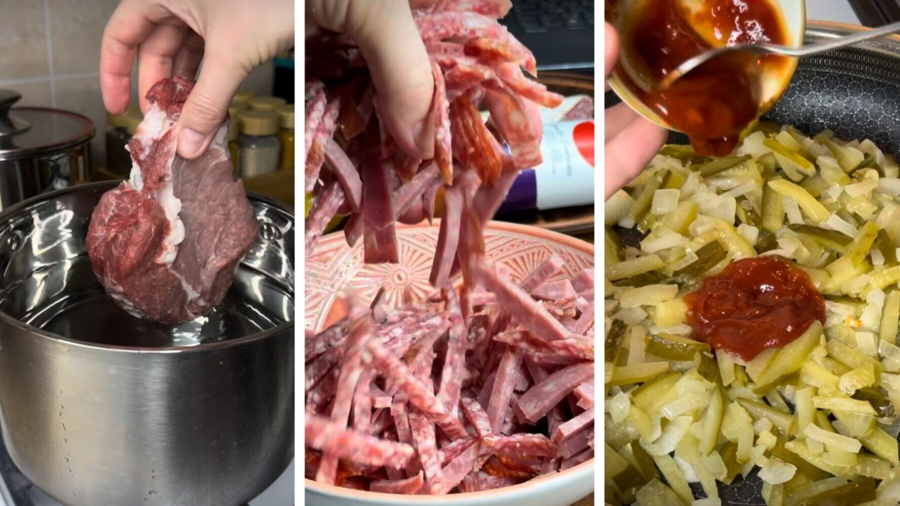 Кулінари поділилися рецептом ситної та наваристої солянки з різних видів м'яса