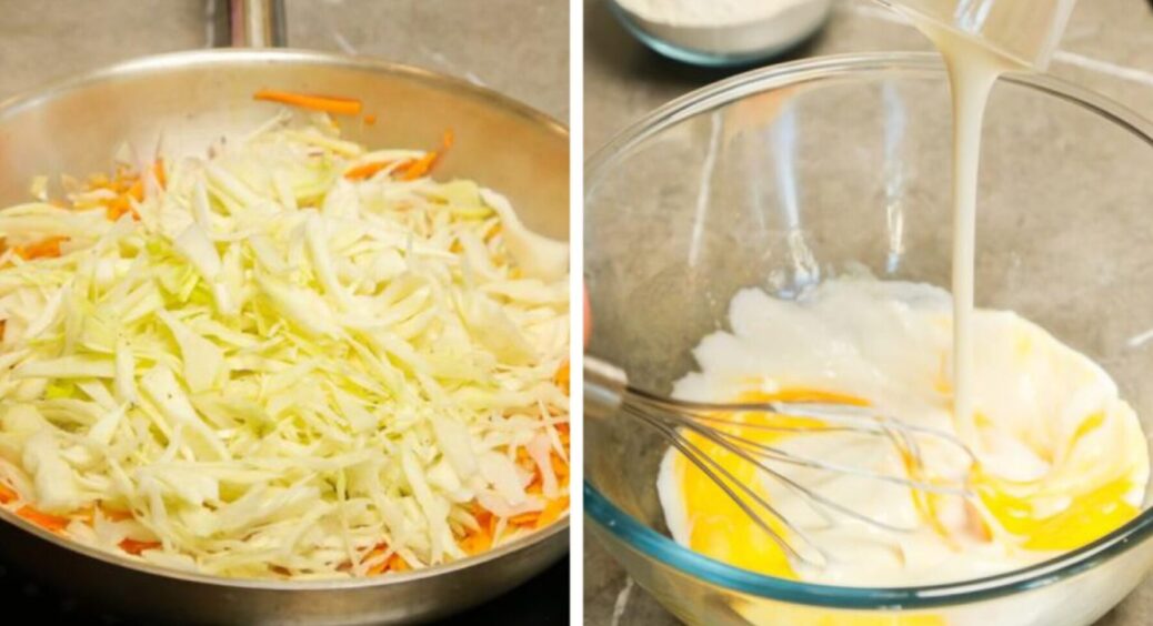 Подаю, як на десерт: цей заливний пиріг з тушкованою капустою готую лише на свята – хіт 