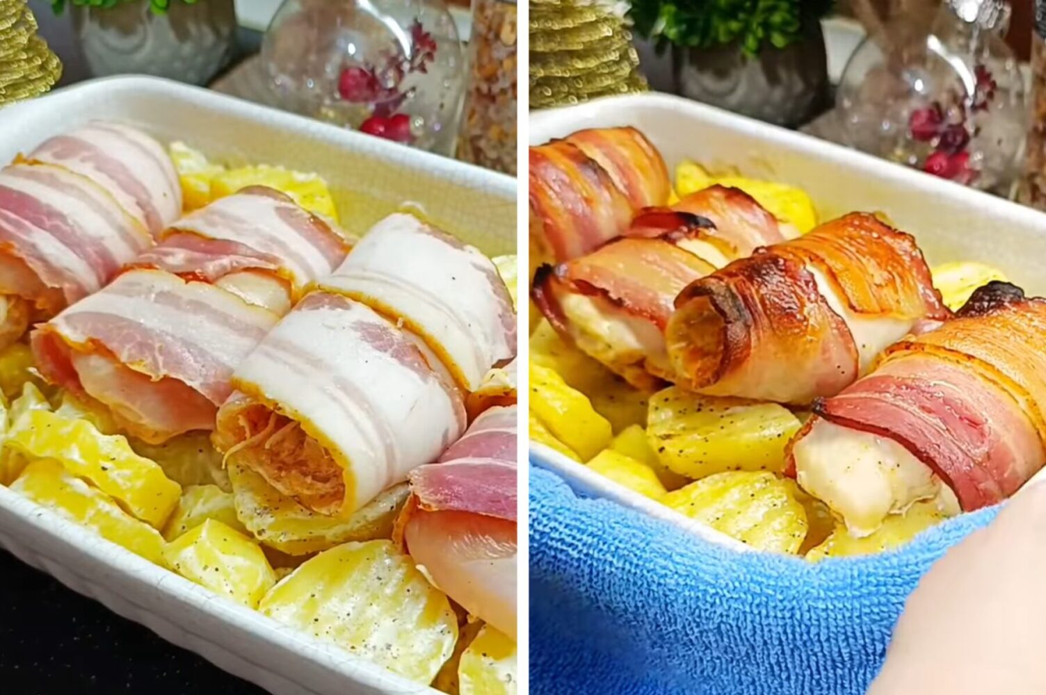 Кулінари поділились рецептом курячих рулетиків в беконі на Новий рік 2026 Кулінари поділились рецептом курячих рулетиків в беконі на Новий рік 2026