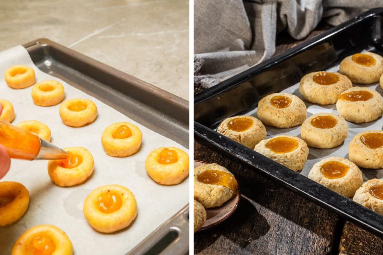 Кулінари розповіли, як приготувати ніжне й ароматне печиво з джемом без цукру Кулінари розповіли, як приготувати ніжне й ароматне печиво з джемом без цукру