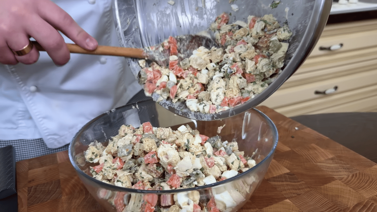 Новий новорічний салат за 10 хвилин