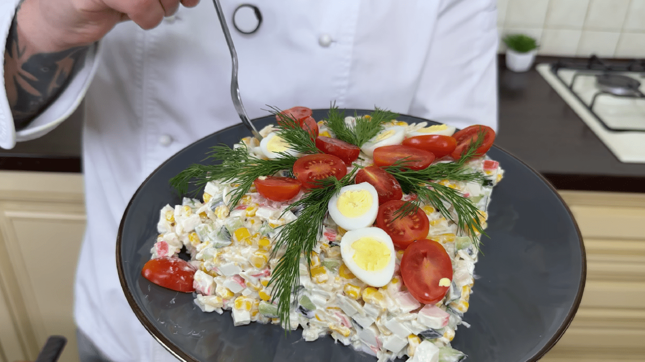 Рецепт Крабового салату без краплі майонезу: оновлена ​​версія 2026