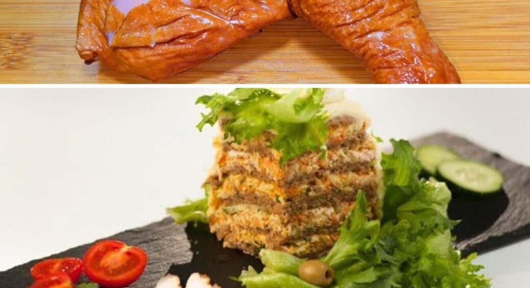 Цей закусочний торт з куркою і сиром розлітається швидше за Прагу: на свято і просто так 