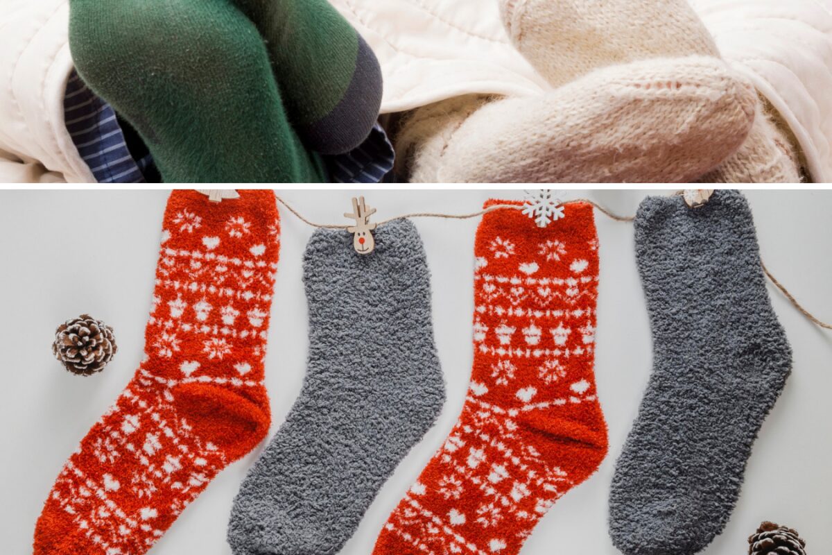 Експерти розповіли, що насипати в шкарпетки, щоб ногам було тепліше