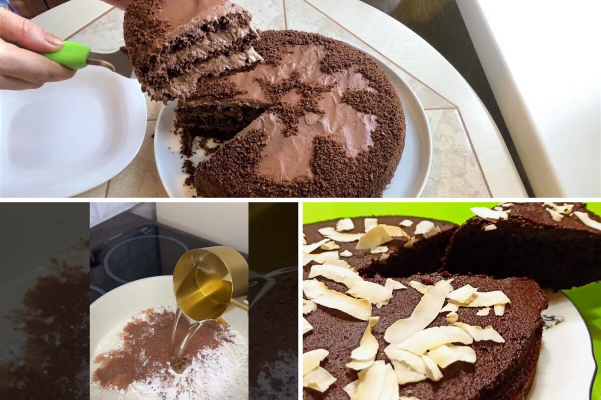 Рецепт швидкого торта з шоколадом