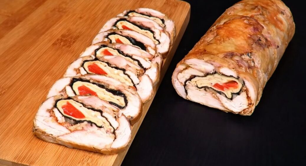 Красивий курячий рулет на святковий стіл: найкраща м’ясна закуска на Різдво 7 січня 