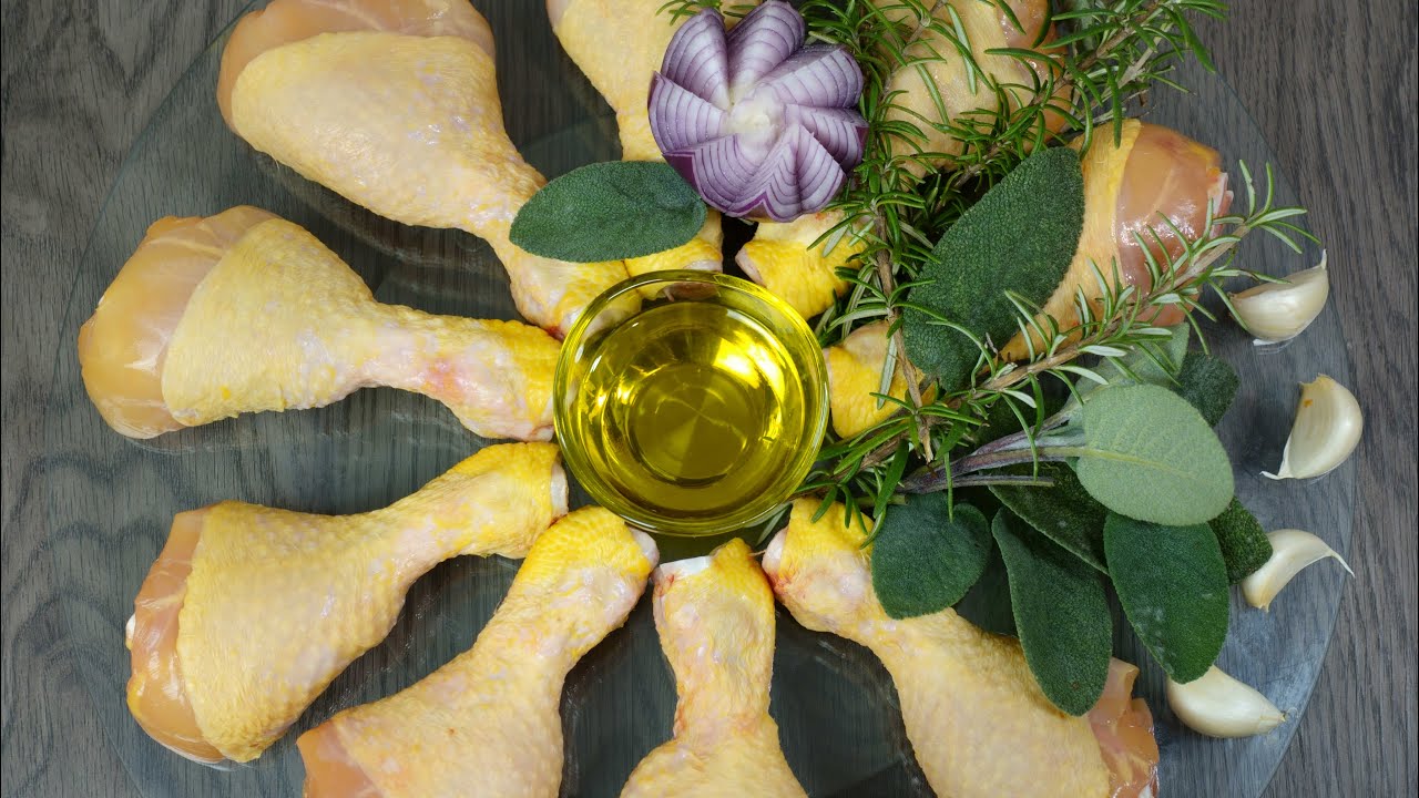 Як приготувати смачні курячі стегенця в духовці