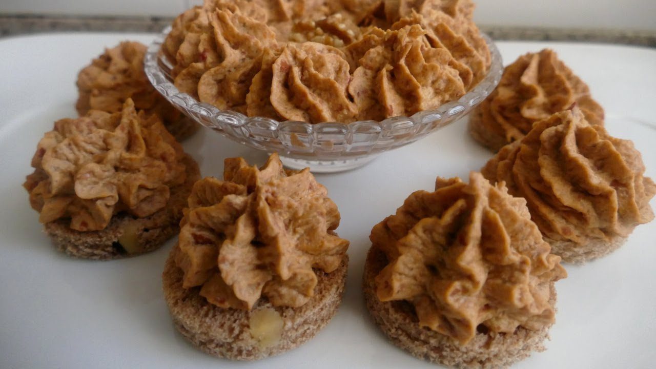 Рецепт паштету з квасолі і плавленого сирка