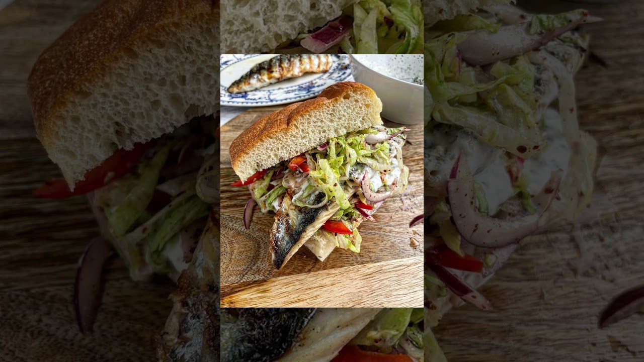 Рецепт бутербродів зі скумбрією