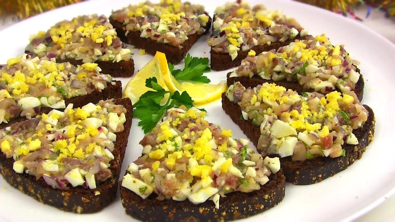  Рецепт бутербродів зі скумбрією