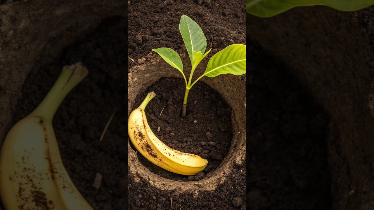 Як використовувати бананові шкірки на городі