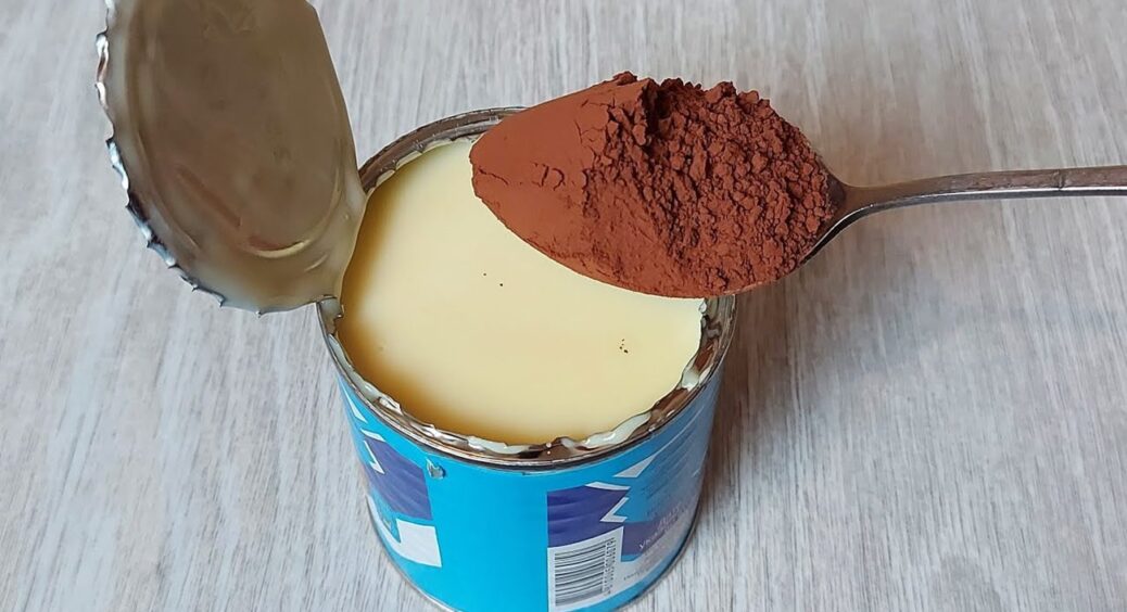 Змішайте згущенку з какао — і ви будете в захваті від результату! Смакота до чаю за копійки 