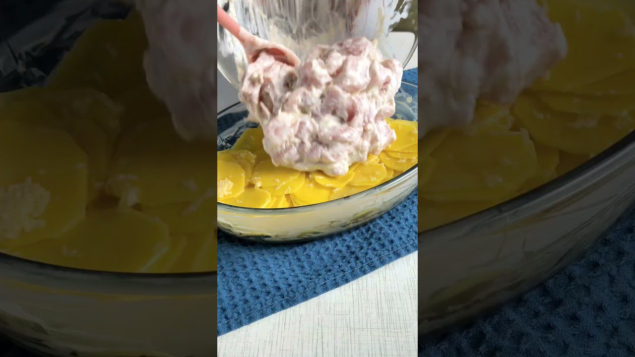Рецепт запіканки з курячого філе і картоплі