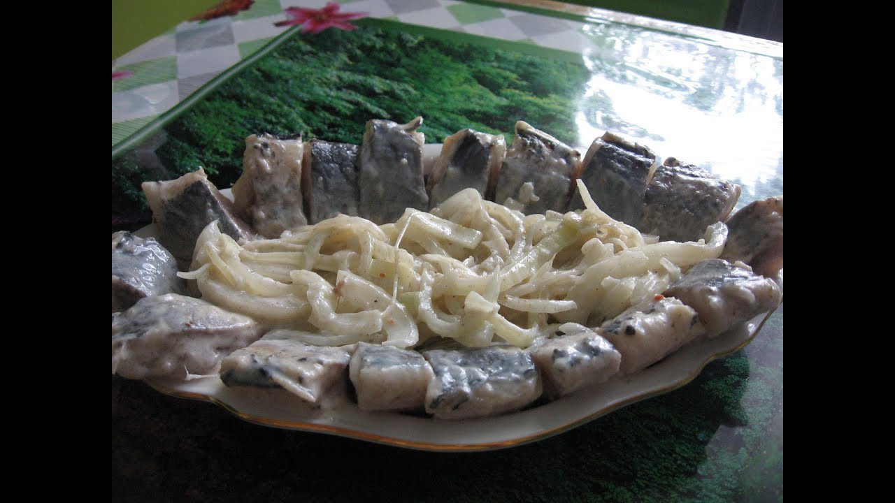 Рецепт оселедцю у кефірному маринаді