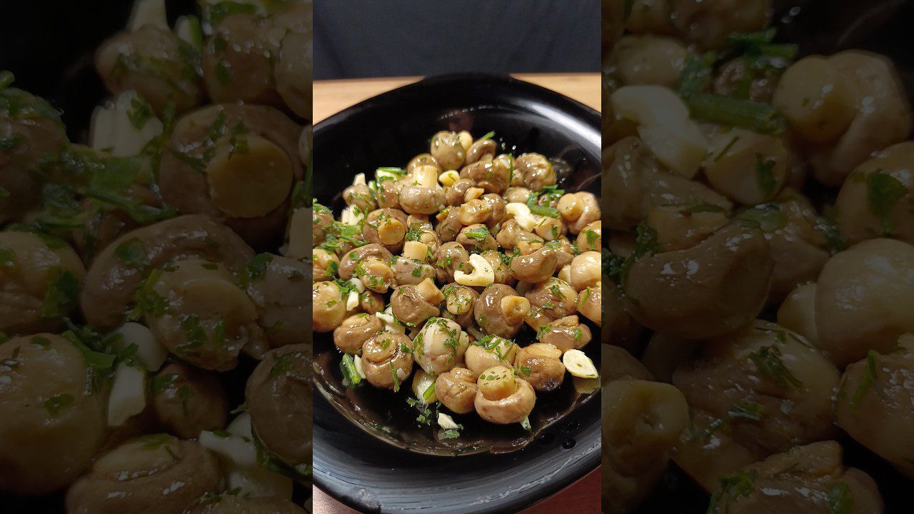 Рецепт маринованих печериць