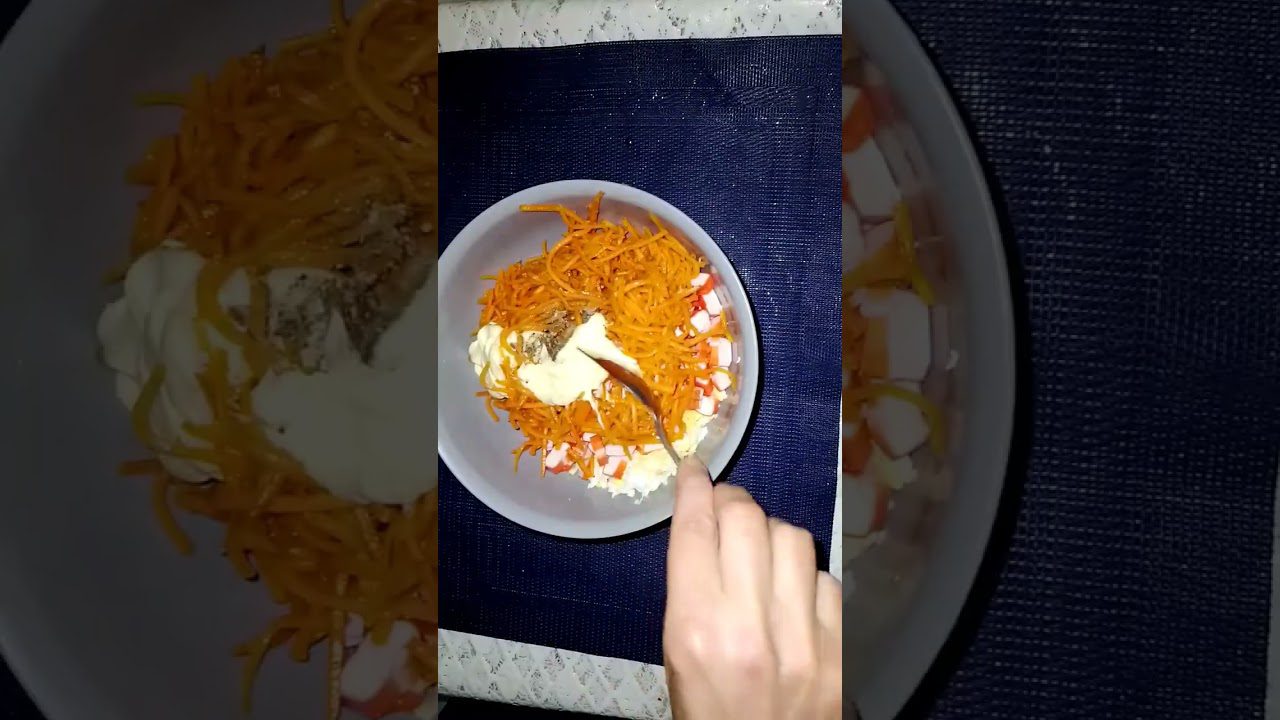 Рецепт швидкого салату з 4 інгредієнтів