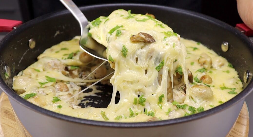 Залишилися продукти після свят — роблю цей Жульєн: 10 хв і в духовку – смакота нереальна!   