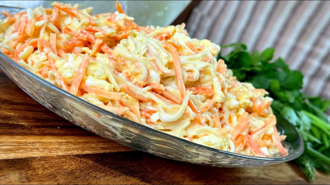 Рецепт швидкого салату з 4 інгредієнтів