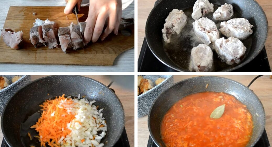 Не смажу й не запікаю: готую хек в томатному соусі так, що кісточок не відчувається 