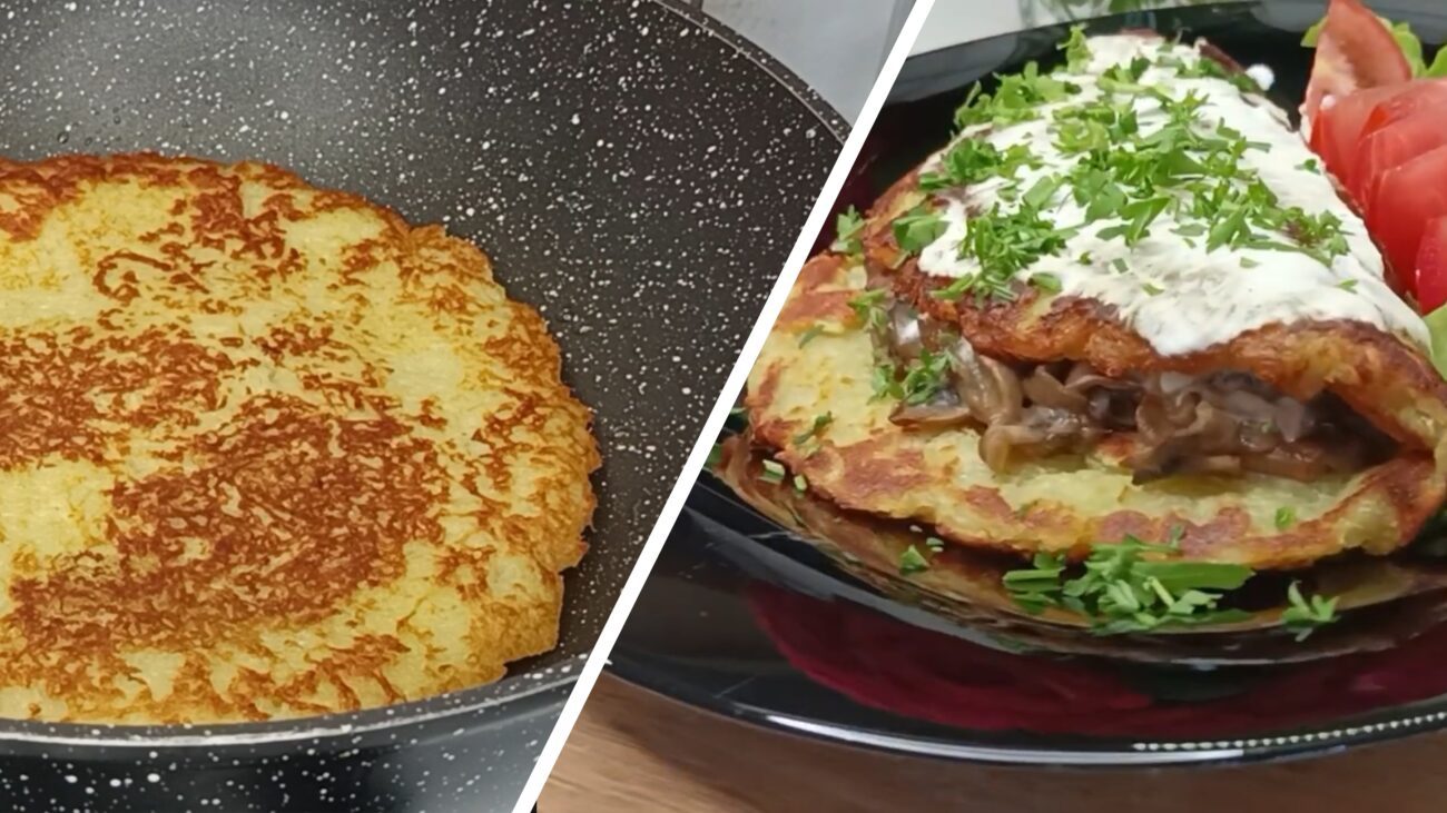 Кулінари розсекретили рецепт ситного деруна з картоплі, курячої грудки та грибів