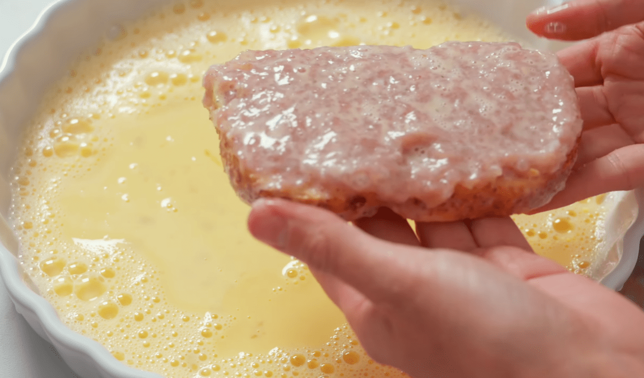 Рецепт смачного перекусу з фарша та хлібу