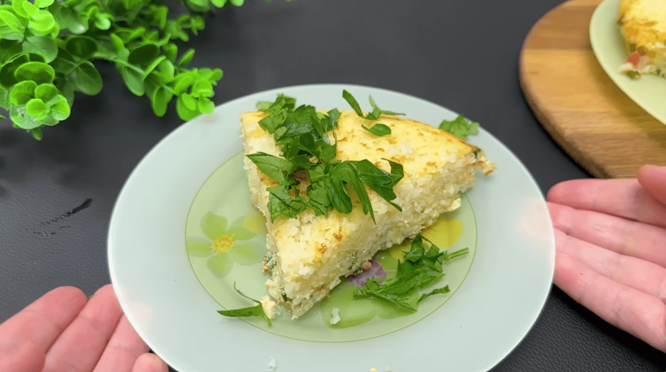 Рецепт смачної запіканки, де картоплю замінили на рис