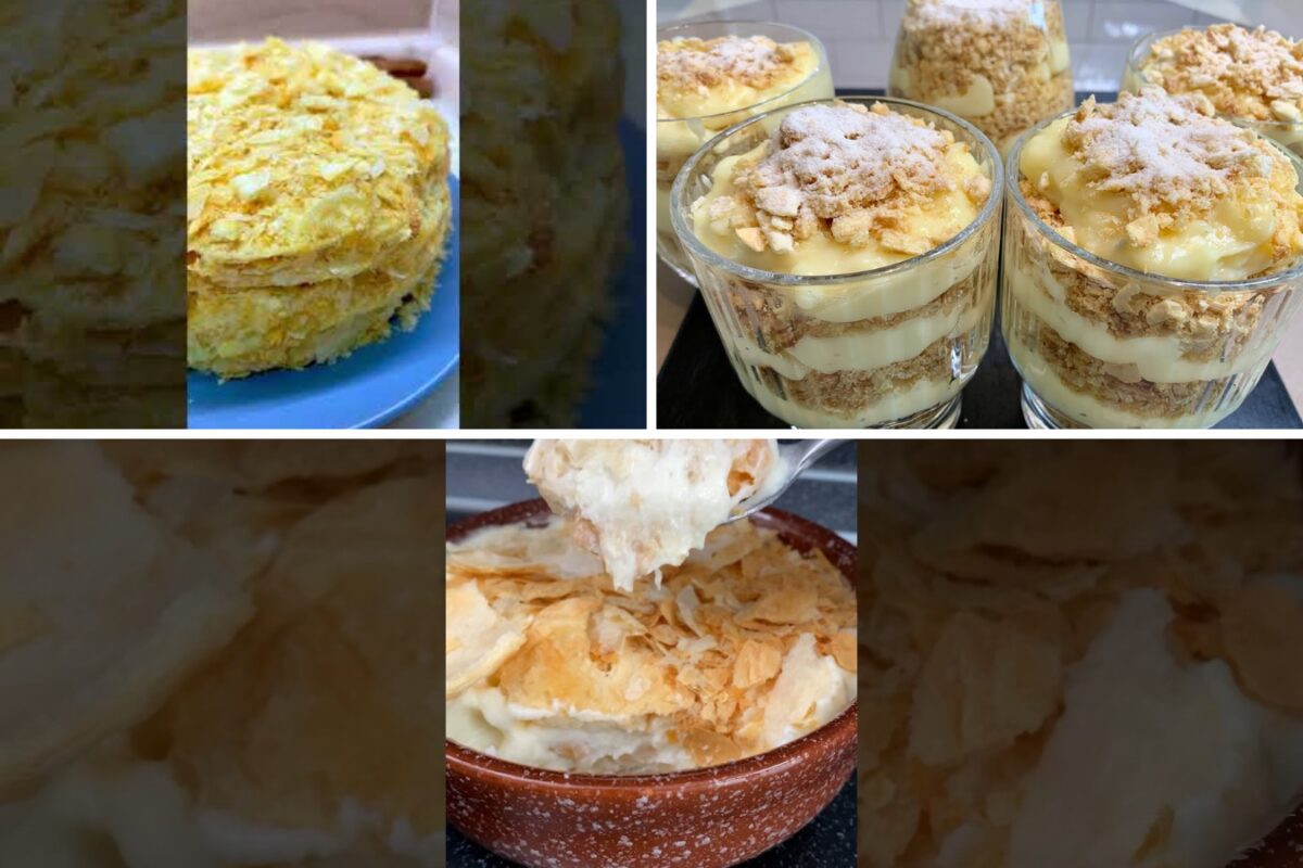 Рецепт Лінивого Наполеону без випічки