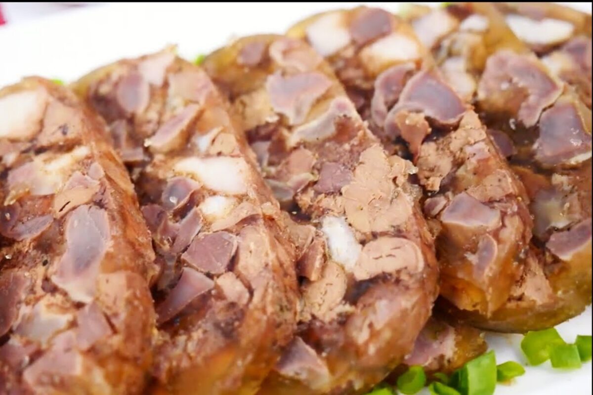 Рецепт зельцу із курячих шлуночків