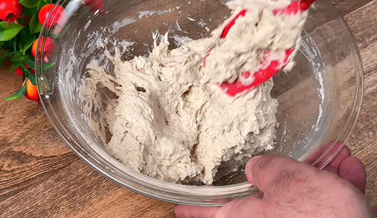 Рецепт дуже смачного домашнього хліба без замішування тіста