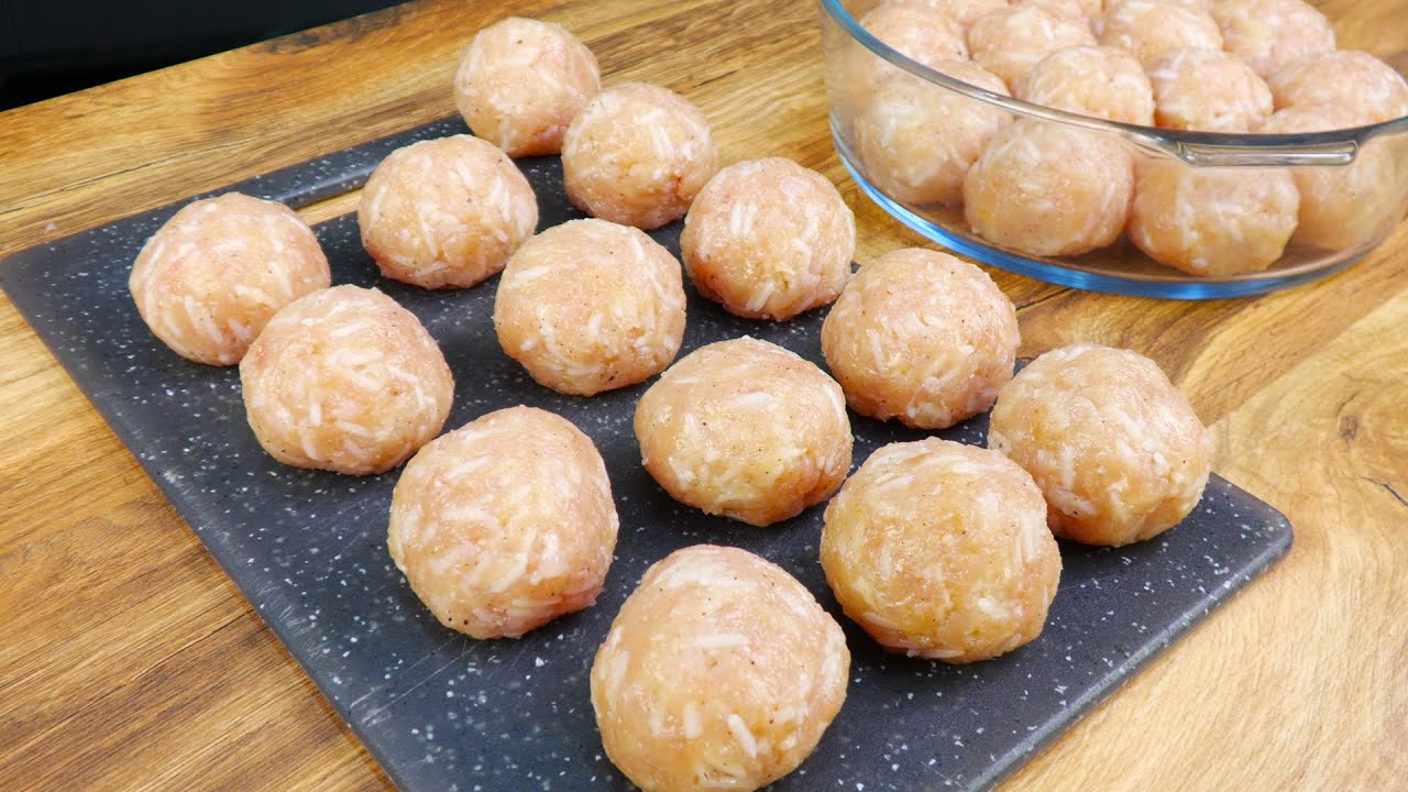 Рецепт курячих тефтелей