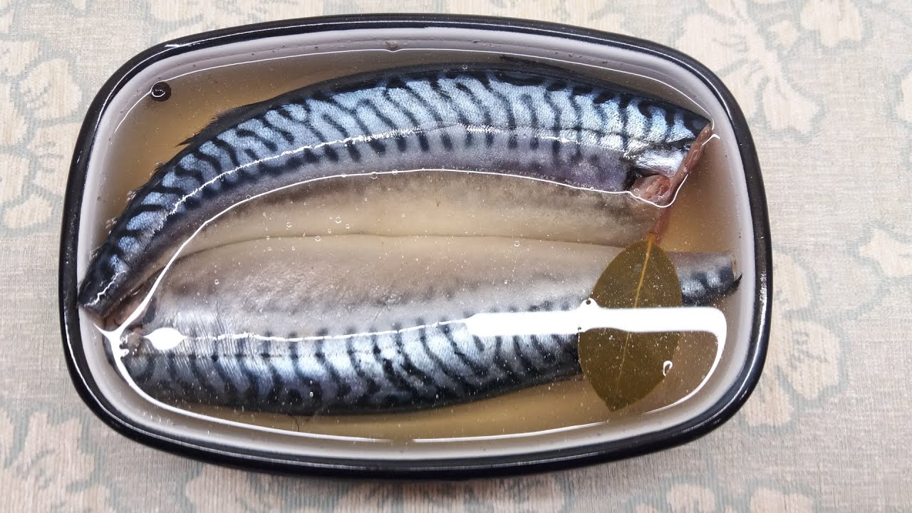 Рецепт маринованої скумбрії