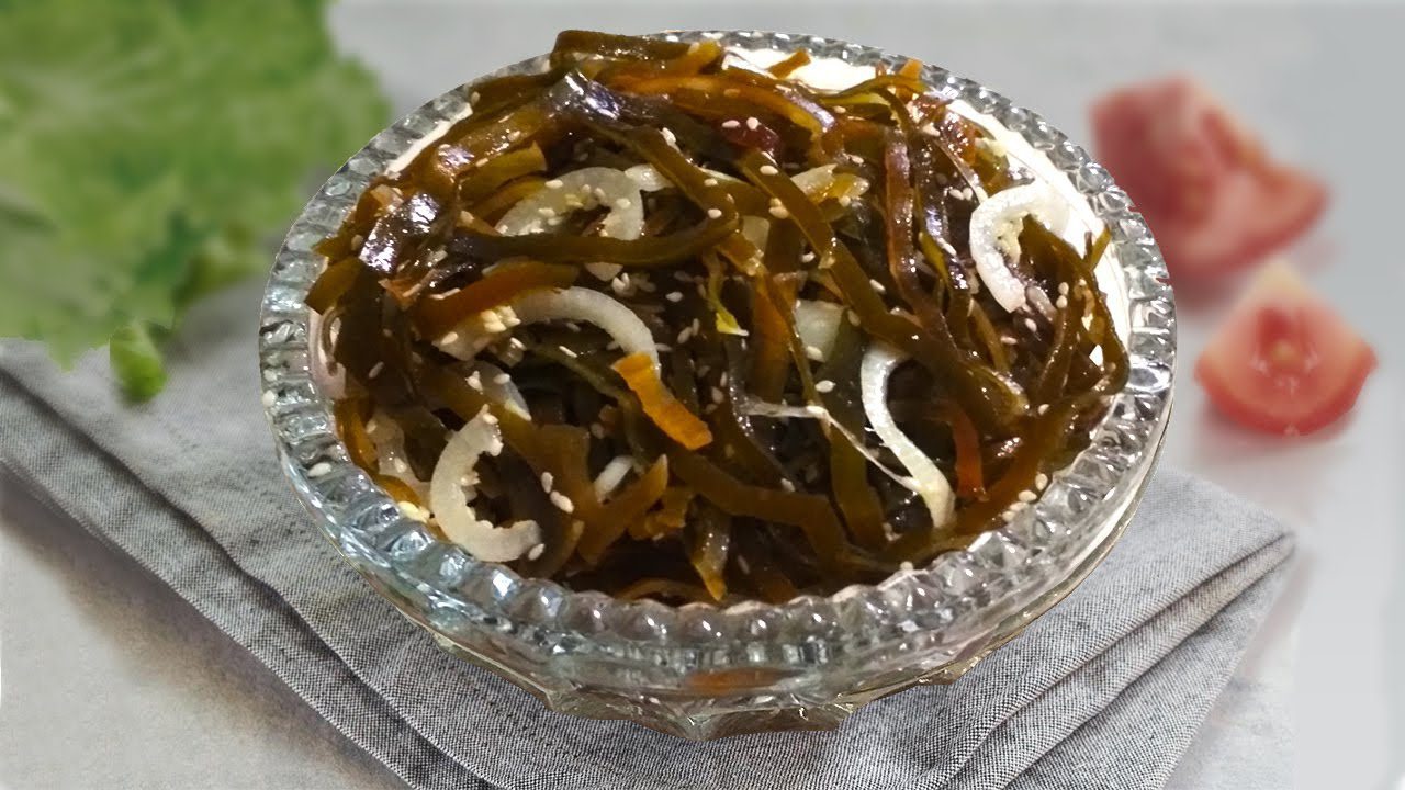 Рецепт салату по-закарпатськи з ламінарією