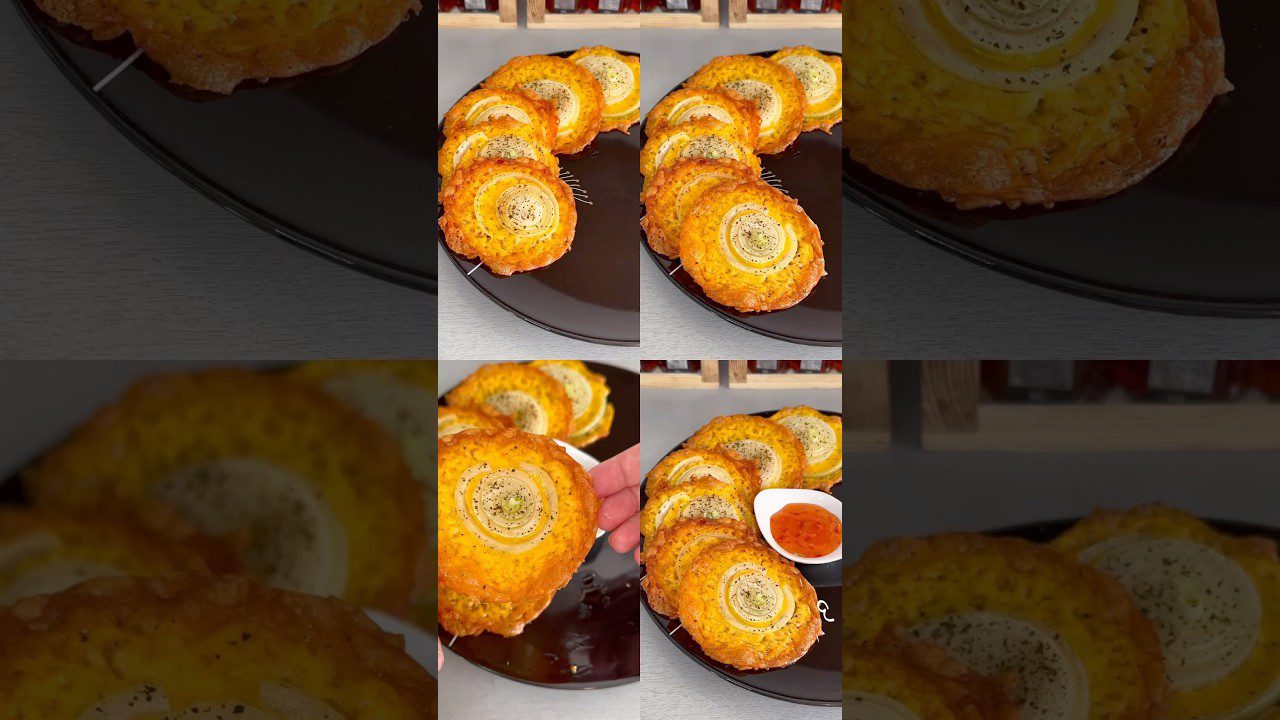 Рецепт цибулевих коржиків