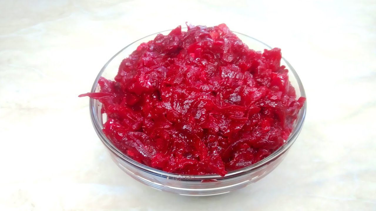 Рецепт салату Рожевий Фламінго