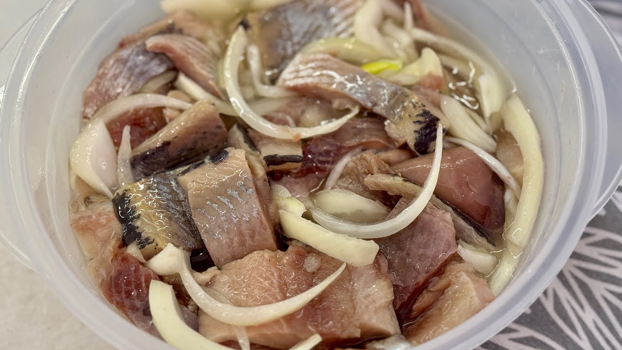 Рецепт маринованого оселедця