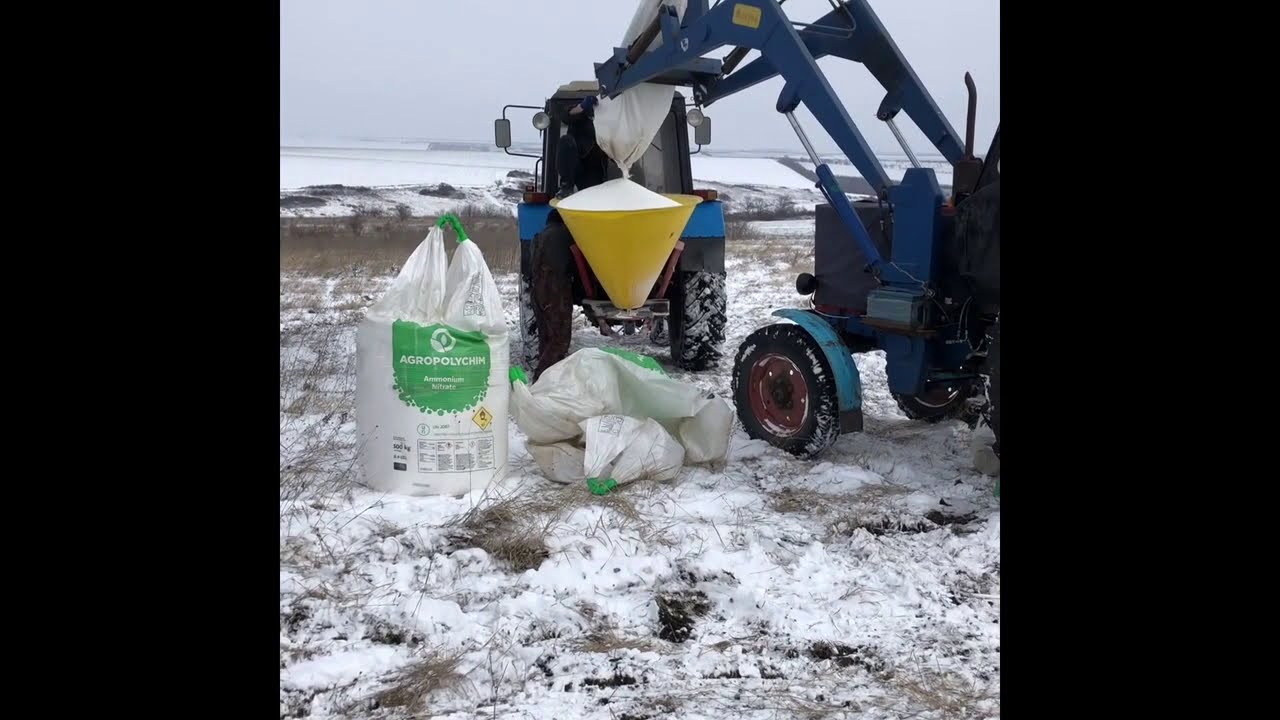 Які добрива розсипати по снігу у лютому 2026