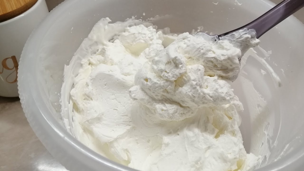 Вершковий крем для бісквітів