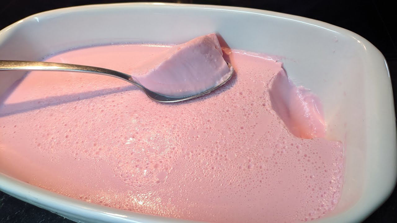 Рецепт йогуртового суфле