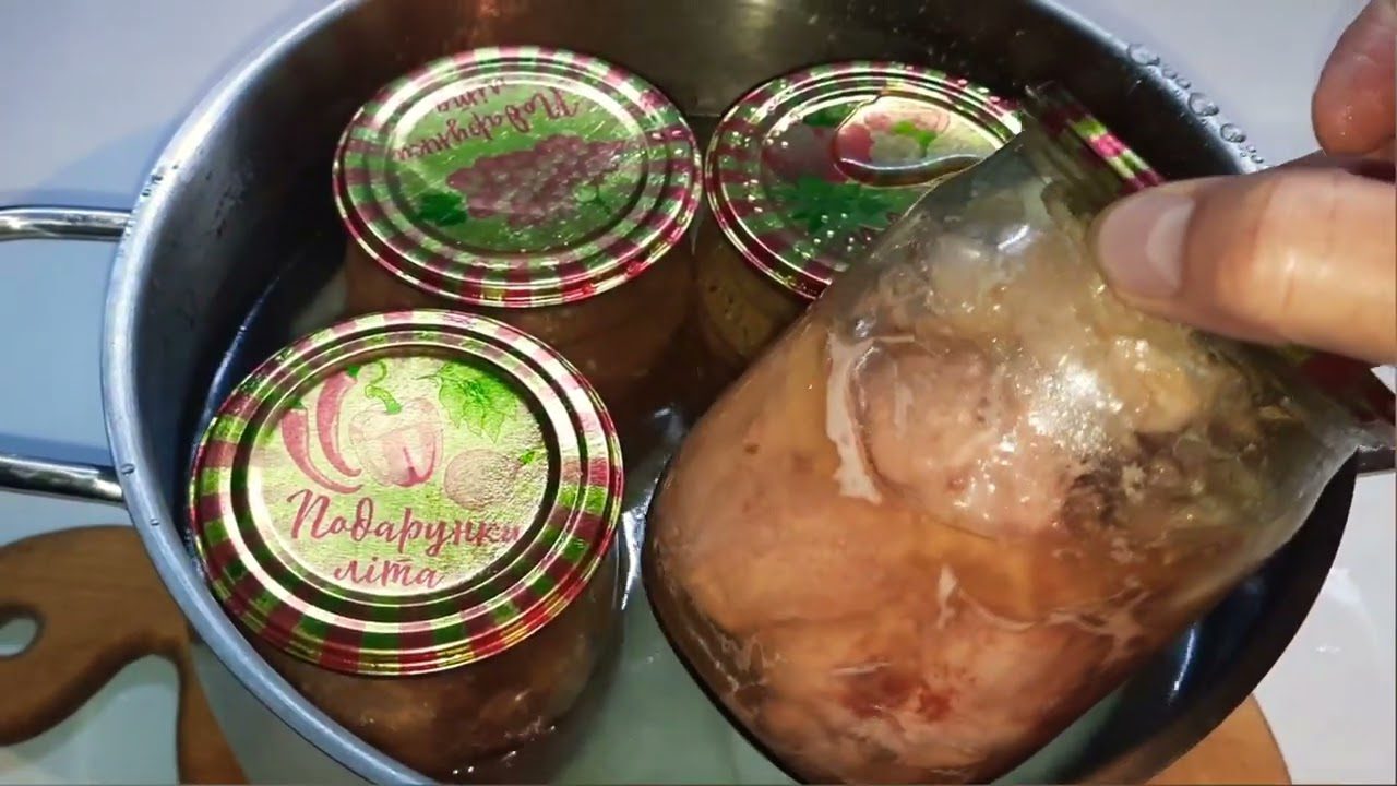 Рецепт домашньої тушонки