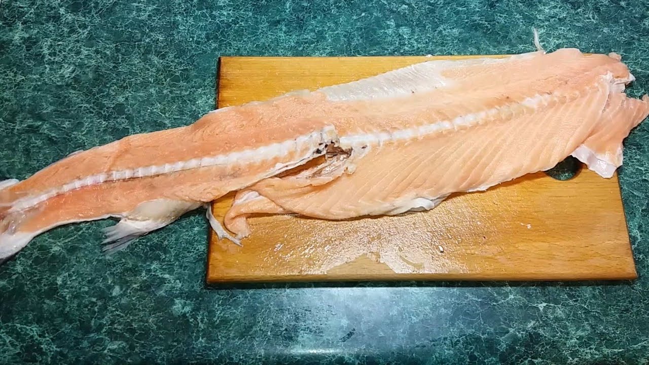 Рецепт запечених зребтів лосося