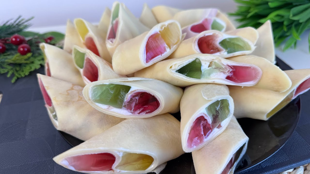 Рецепт десертних млинців Бите Скло