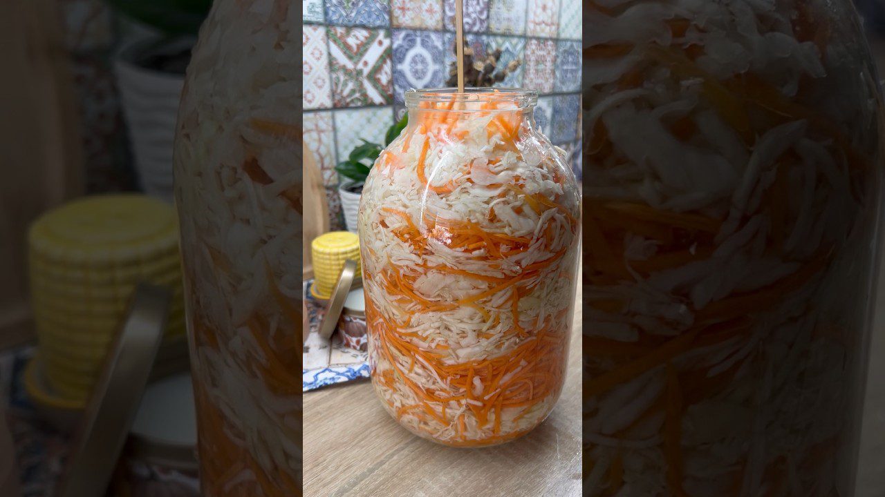 Рецепт квашеної капусти за 72 години