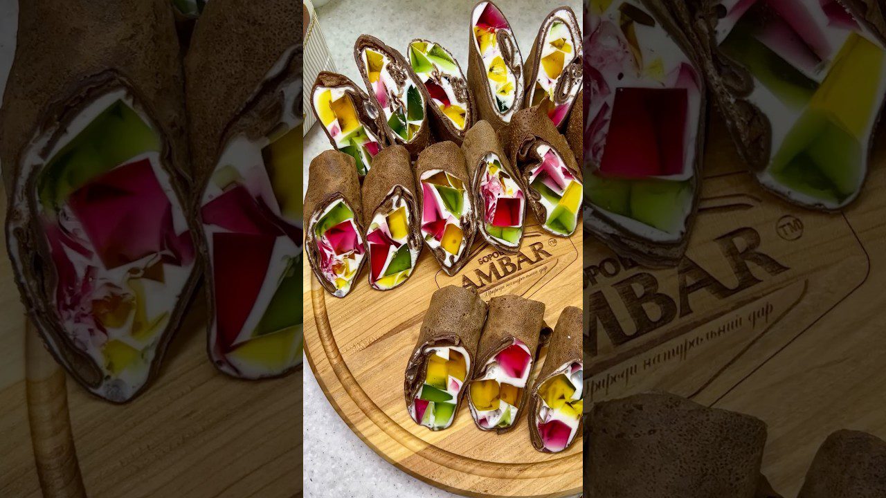 Рецепт десертних млинців Бите Скло