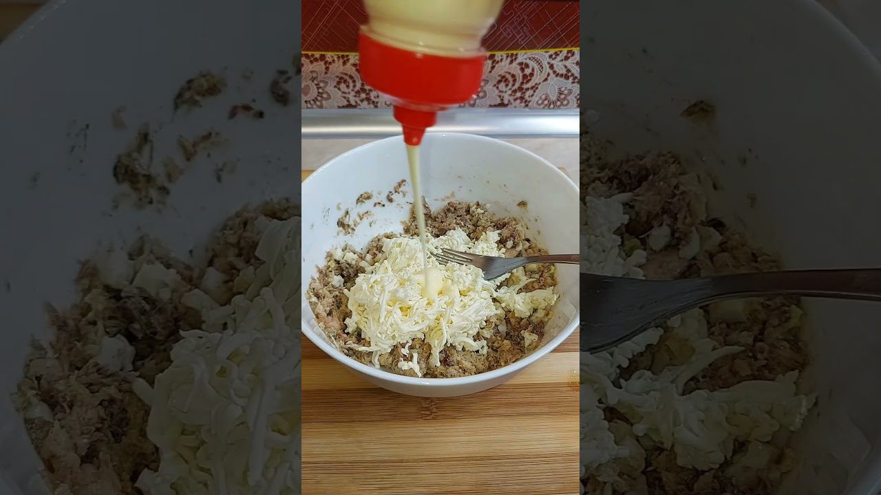 Рецепт закуски з плавленого сирка і кільки