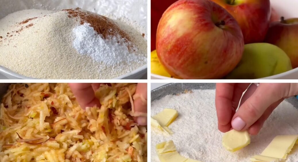 5 яблук, 150 г борошна і вся сімʼя сита: цей рецепт я привезла з Чернівців – смачно на всі 200 
