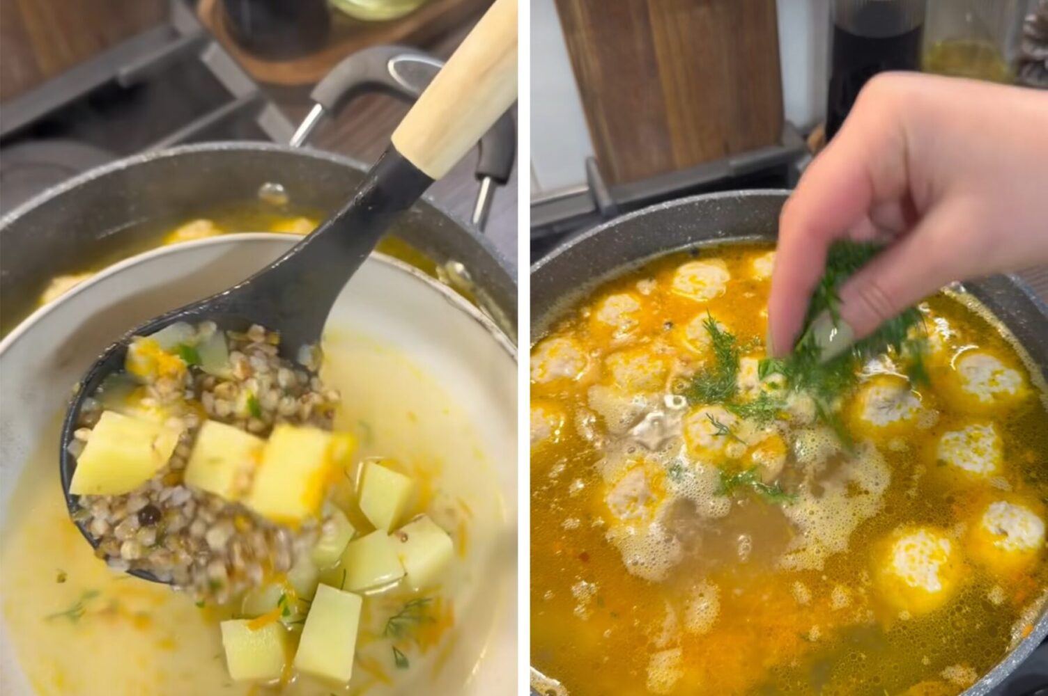 Кулінари поділились рецептом наваристого гречаного супу з фрикадельками