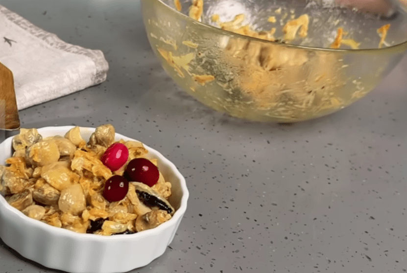 Рецепт ситного та дуже смачного салату без риби і без мʼяса